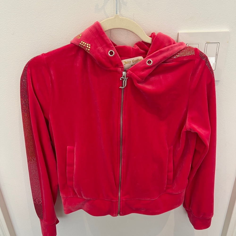 Juicy couture velour set-SWEATPANTS AND SWEATSHIRT
